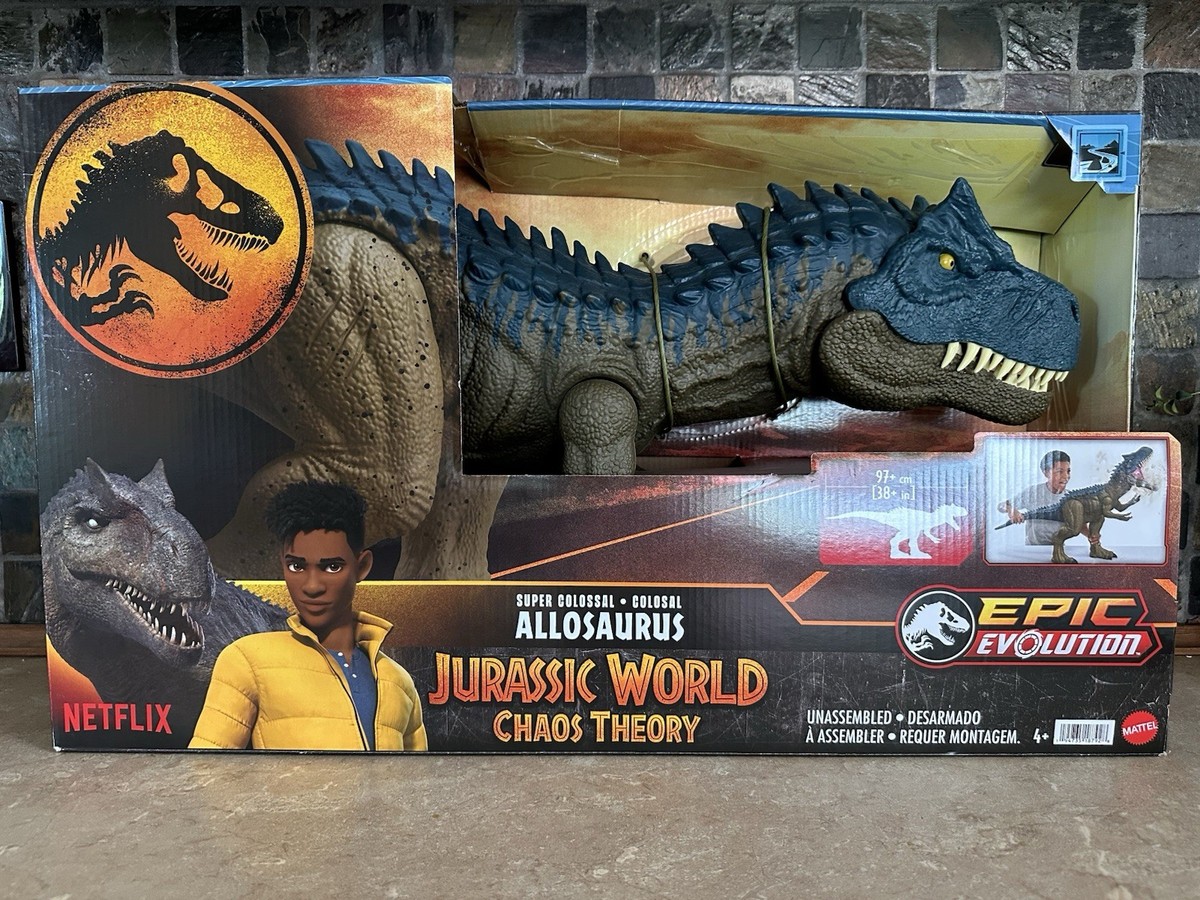 DINOSAUR　38 Mattel HRX53 Jurassic World Super Colossal Allosaurus Dinosaur 38