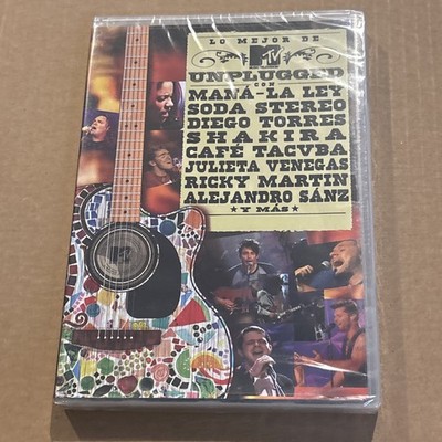 Los Mejor De Mtv Unplugged Mana La Ley Soda Stereo Cafe Tacuba Dvd