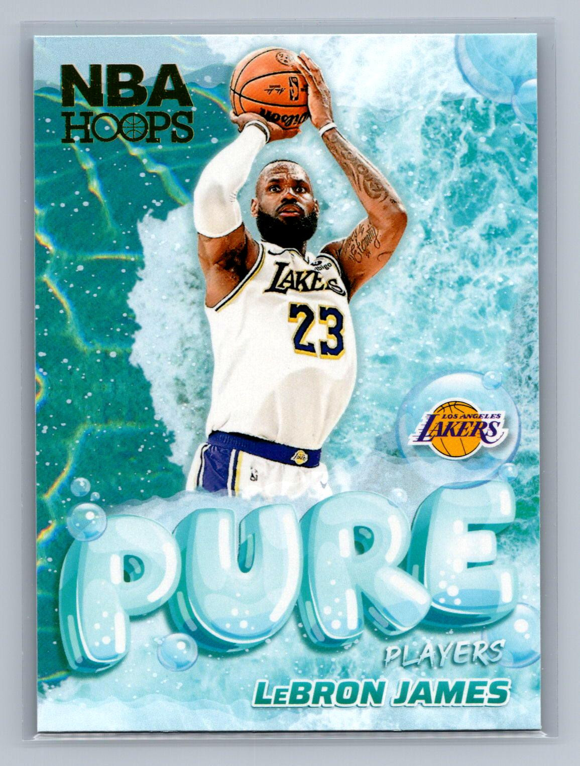 LeBron James 2024-25 Hoops Winter Pure Players Los Angeles Lakers