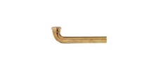 Slip Joint Waste Arm Drain Pipe, Rough Brass, 22-Ga., 1-1/2 x 1-1/2 In.