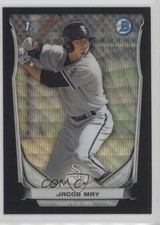 2014 Bowman Prospects Chrome Black Wave Refractor Jacob May #BCP3 0f8