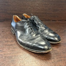 Allen Edmonds Men's Oxford Shoes Size 12 D Black Cap Toe Park Avenue 5615 55875