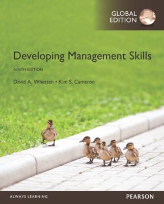 Entwicklung von Managementfähigkeiten, Global Edition David, Cameron, Kim