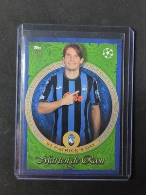 Maarten de Roon /50 - Topps Atalanta - St. Patrick's Day