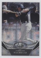 2011 Bowman Platinum Prospects X-Fractor Jordan Pacheco #BPP93 ab2