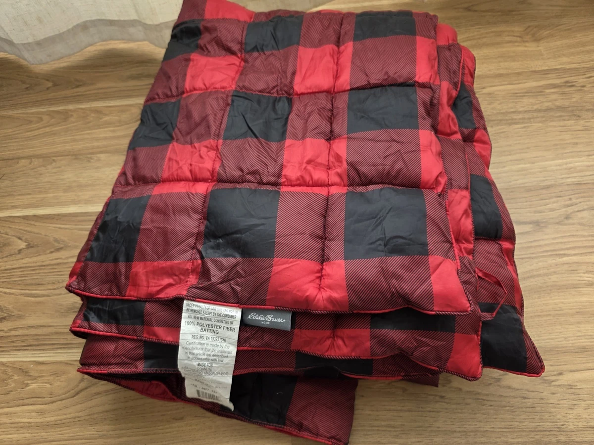 Eddie Bauer Down Alternative Throw Blanket 60x70