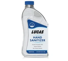 Lucas Oil's 80% Ethyl Alcohol Hand Sanitizer Refill Bottle (64 FL OZ) #11175