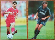 2 zdjęcia kolekcjonerskie Panini Sforza, Kaiserslautern F16 & Polster, Mönchengladbach F15