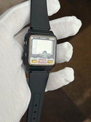 Rare Vintage Casio Aero Batics GA-7 Digital Game Watch Module 688
