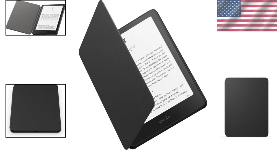 Estojo de couro ecológico à base de plantas para Kindle Paperwhite - Imagem 2 de 4