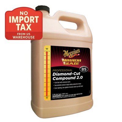 1 Gallon Meguiars Mirror Glaze Pro Diamond Cut / Cutting Compound 2.0 M8501