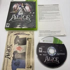 Alice Madness Returns Xbox 360 Complete CIB Mint Pristine disc!