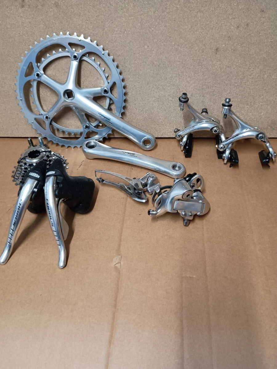 Deragliatore Posteriore Campagnolo Chorus 11 Velocità, Gabbia Corta, Carbonio, Argento, NOS 2009