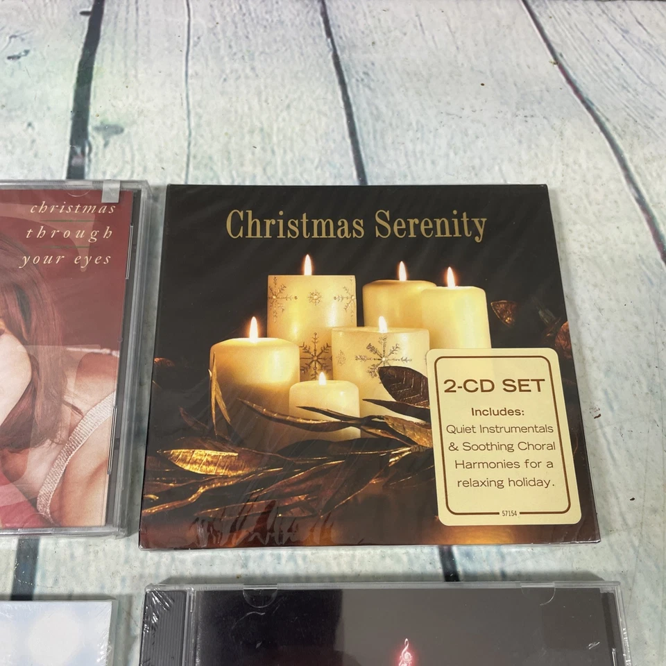Lot of 8 Christmas CDs Sandi Patty - Gloria Estefan - Oldies - R&B New Sealed Foto 4 de 4