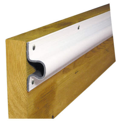 Dock Edge ''C'' Guard Economy PVC Profiles 10ft Roll - White [1132-F]