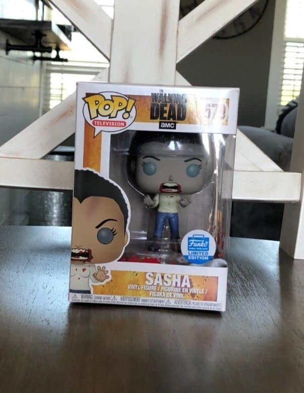 Funko Pop #579 Sasha Walker - Funko Edición Limitada The Walking Dead