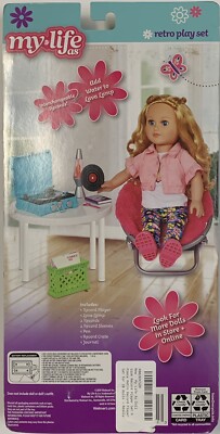 My Life As All American Girl Doll Retro 1970s Play Set, Record
