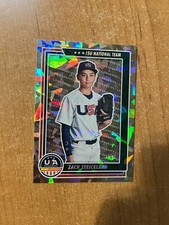 2022 Panini Stars & Stripes - Zach Strickland - Cracked Ice Longevity #d 13/23