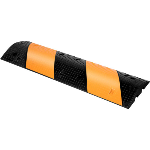 VEVOR Modular Rubber Speed Bump Driveway Cable Protector Ramp 3.3 Feet Set of 2 - Picture 10 of 12