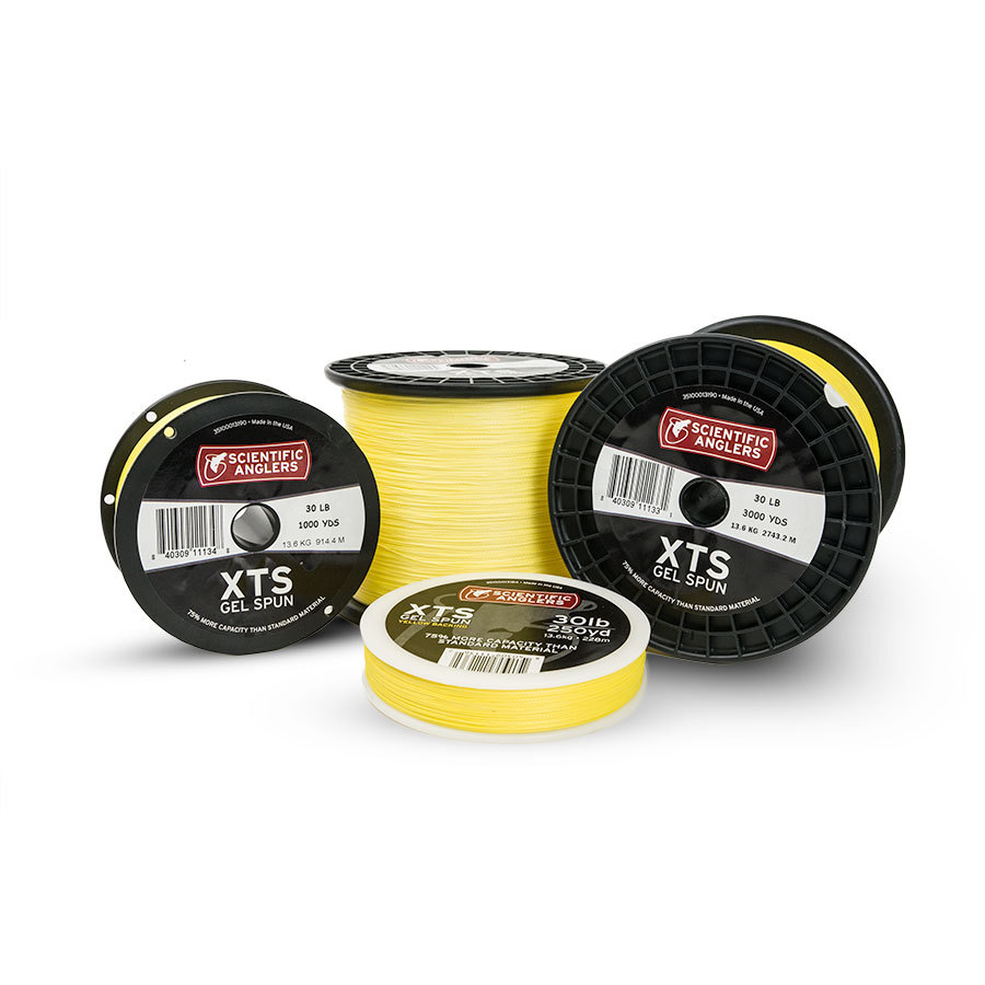 Nuevo Gel Scientific Anglers Xts hilado respaldo amarillo 30LB 500YD pesca con mosca mejor Nuevo Gel Scientific Anglers Xts hilado respaldo amarillo 30LB 500YD pesca con mosca mejor
