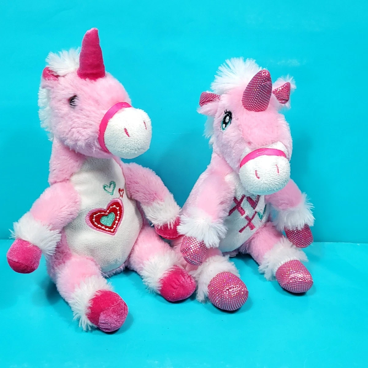 Valentine unicorn stuffed animal deals