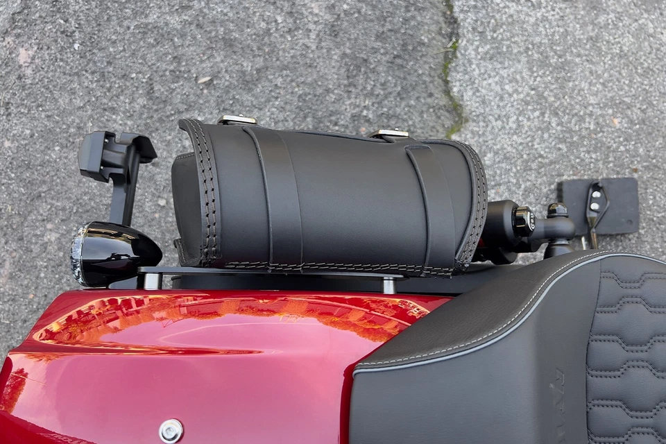 SACOCHE CUIR CÔTÉ GAUCHE INDIAN SCOUT BOBBER 2025-2026, SPORT SCOUT, 101 SCOUT - Photo 3/4