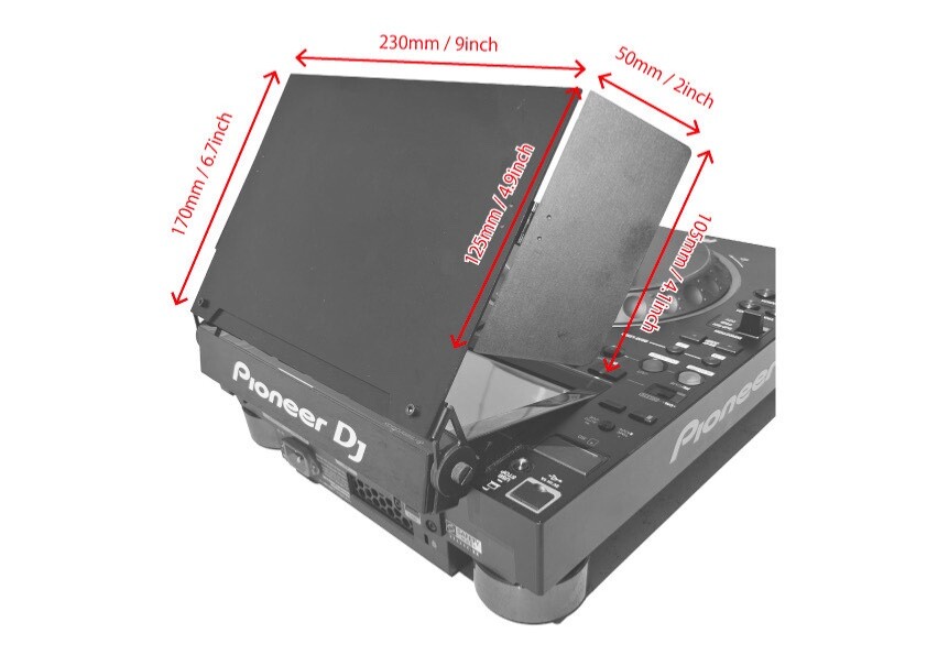 SunShield-Pro – Custom Sunshade for Pioneer DJ CDJ-3000 | eBay