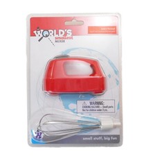 World's Smallest Toy Mixer Westminster 4103 Pretend Play Kitchen Toy Red