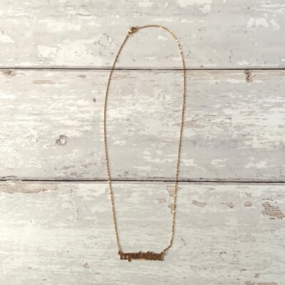 Reputation Taylor Swift Album Merch Gold Chain Necklace