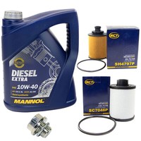 5L ÖL Set Inspektion Kraftstoff ÖLfilter ÖLschraube FüR Suzuki Wagon R+ 1.3 70PS