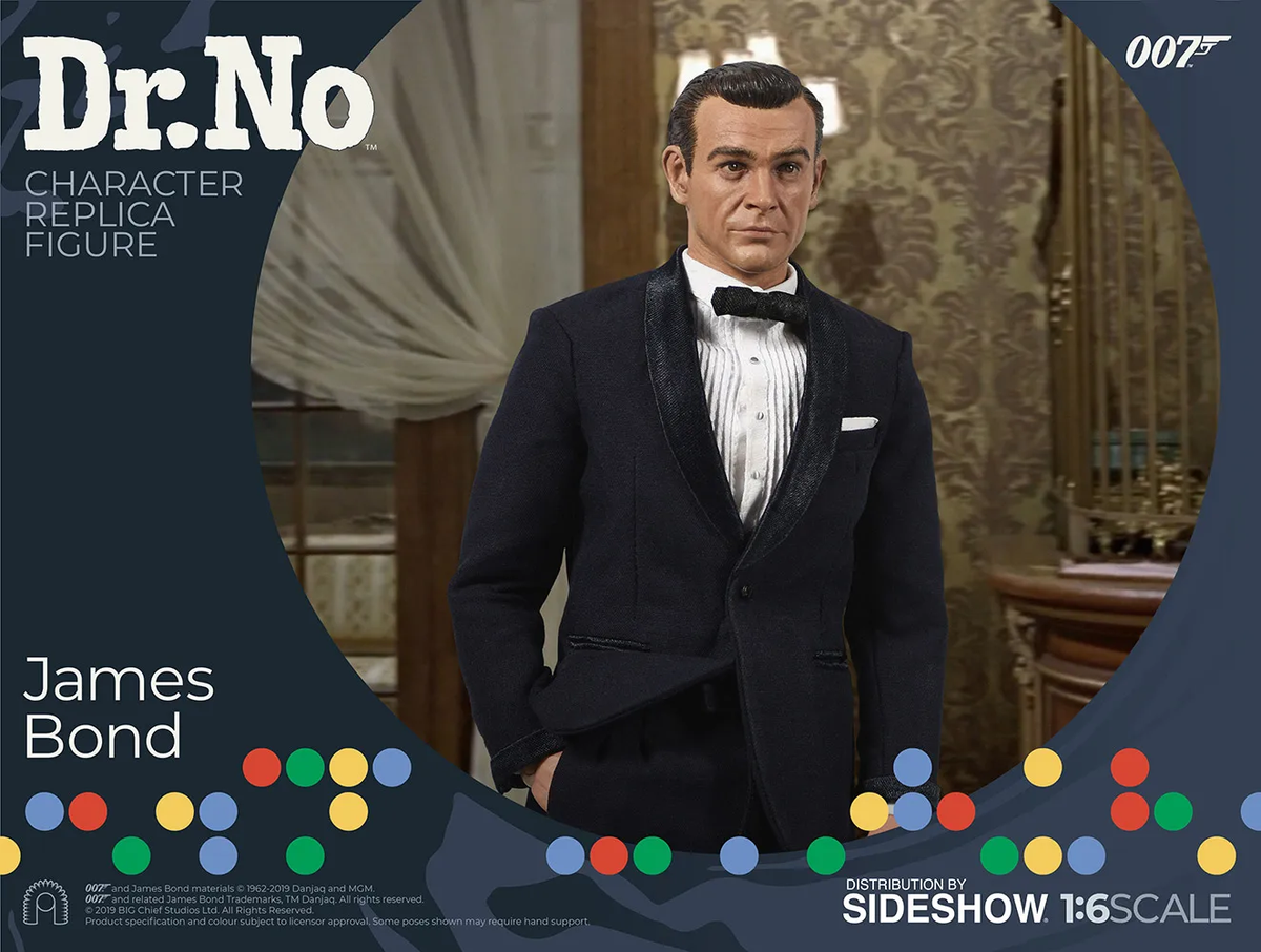 【新品】Big Chief 1/6 ジェームズ・ボンド Dr.NO James Bond - Dr. No 1:6 Scale Figure - Limited Edition: 1000
