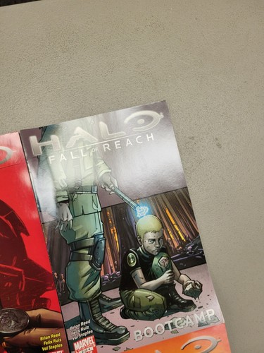 Halo Fall of Reach Bootcamp #1 2 3 4 Full Set Marvel Comics Microsoft 2010 - Picture 4 of 14