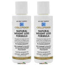 2 x Cellfood Natural Weight Loss Formula 4 oz by Lumina Health -