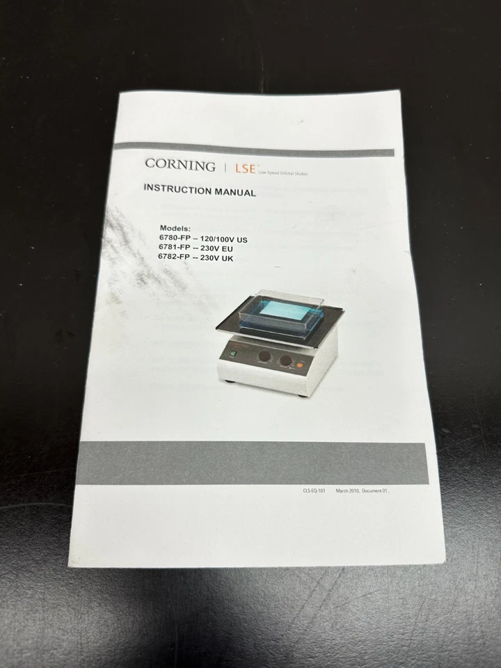 Manual de instrucciones Corning LSE 6780-FP 6781-FP 6782-FP Foto 2 de 4
