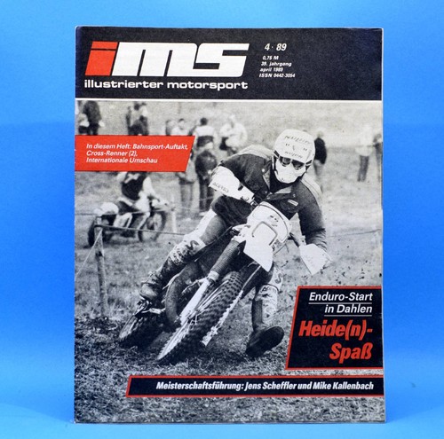 DDR Illustrierter Motorsport IMS 4 1989 Melkus RS 1000 Suzuki RM 250 Audi 200 T