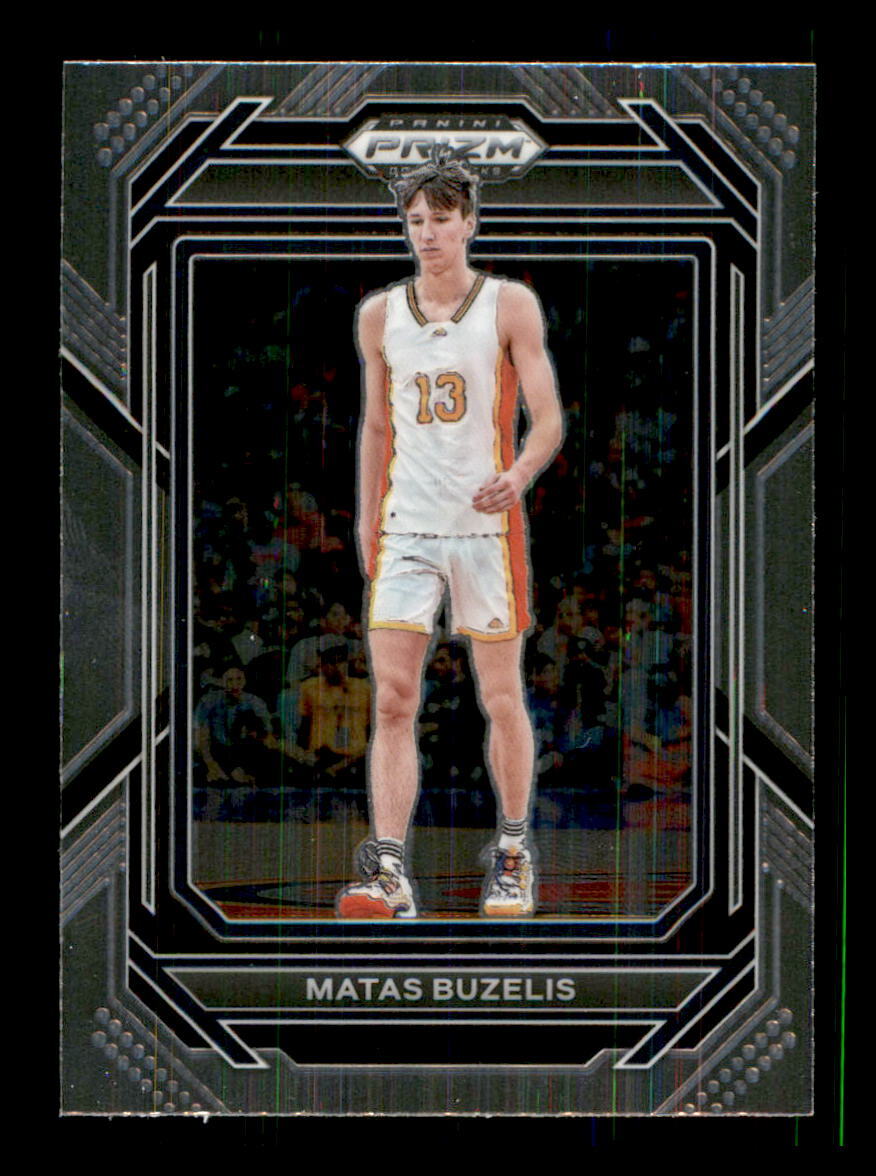 2023 Basketball 2023 Panini Prizm Draft Picks Matas Buzelis Europe #13 1