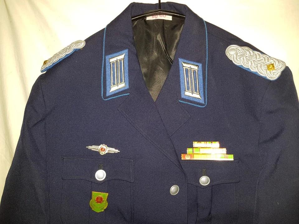 DDR Uniformjacke Transportpolizei Major Trapo, MdI sg56-1 - Bild 2 von 4