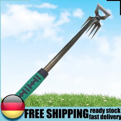 5/6/11 Tines Weed Remover Tool Grass Root Removal Tool for Backyard Courtyard