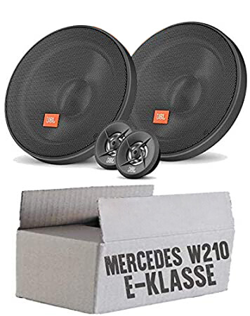 JBL Lautsprecher FüR Mercedes E-Klasse W210 Heck Ablage - 16Cm Boxen - Einbauset-image
