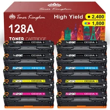 CE320A Compatible for HP 128A Toner LaserJet Pro CM1415fnw CP1525nw CP1525 lot