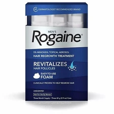 ✳️🔥 Rogaine Foam Hair Loss & Regrowth Treatment 5% Minoxidil - 1 - 4 Months🔥🔥