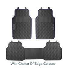 Rubber Car Mats To Fit Seat Alhambra Sparco Heavy Duty Set of 4