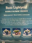 NIB VTG Disney Store BUZZ LIGHTYEAR Toy Story Bubble Blower Friends 8” Tall — photo 8