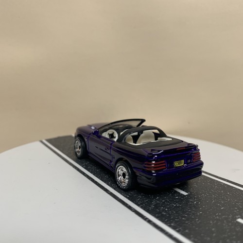 Matchbox Premiere JC Penney Exclusive ‘96 Ford Mustang Cobra SN95 Purple 1:64 NM - Picture 3 of 12