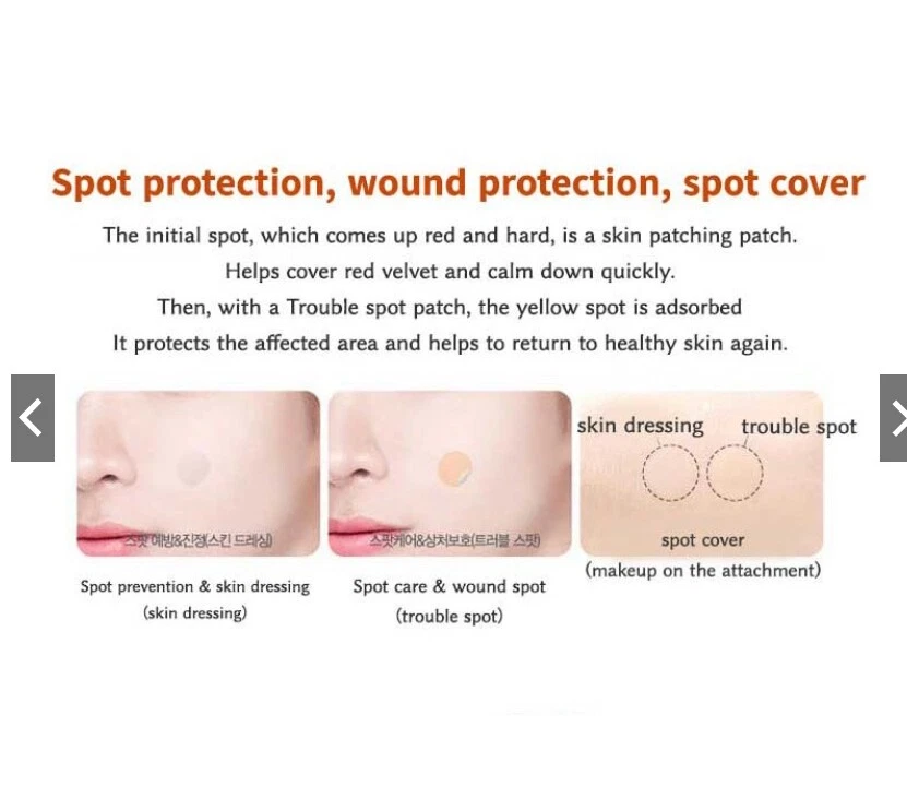 ACNE STUDIOS MEDIHEAL A zero Shot Patch Macchia Idrocolloide 80+Toppa Vestibilità 80 K Beauty Corea