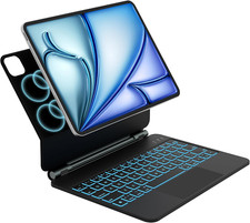 iPad Air Pro 11" Keyboard Case with Backlight, Trackpad, Auto Sleep/Wake