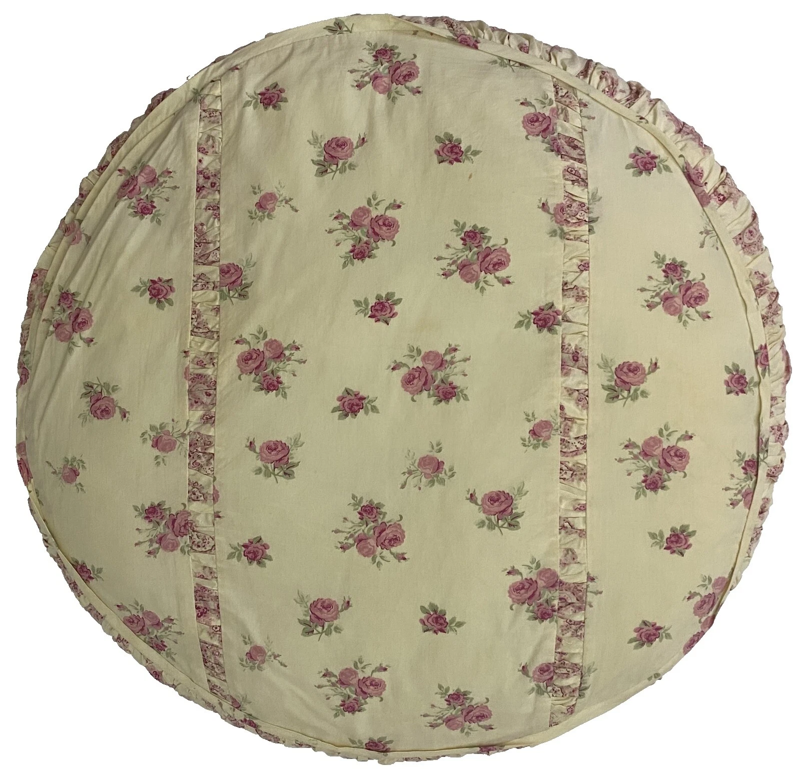 Shabby Chic Round Home Décor Pillows