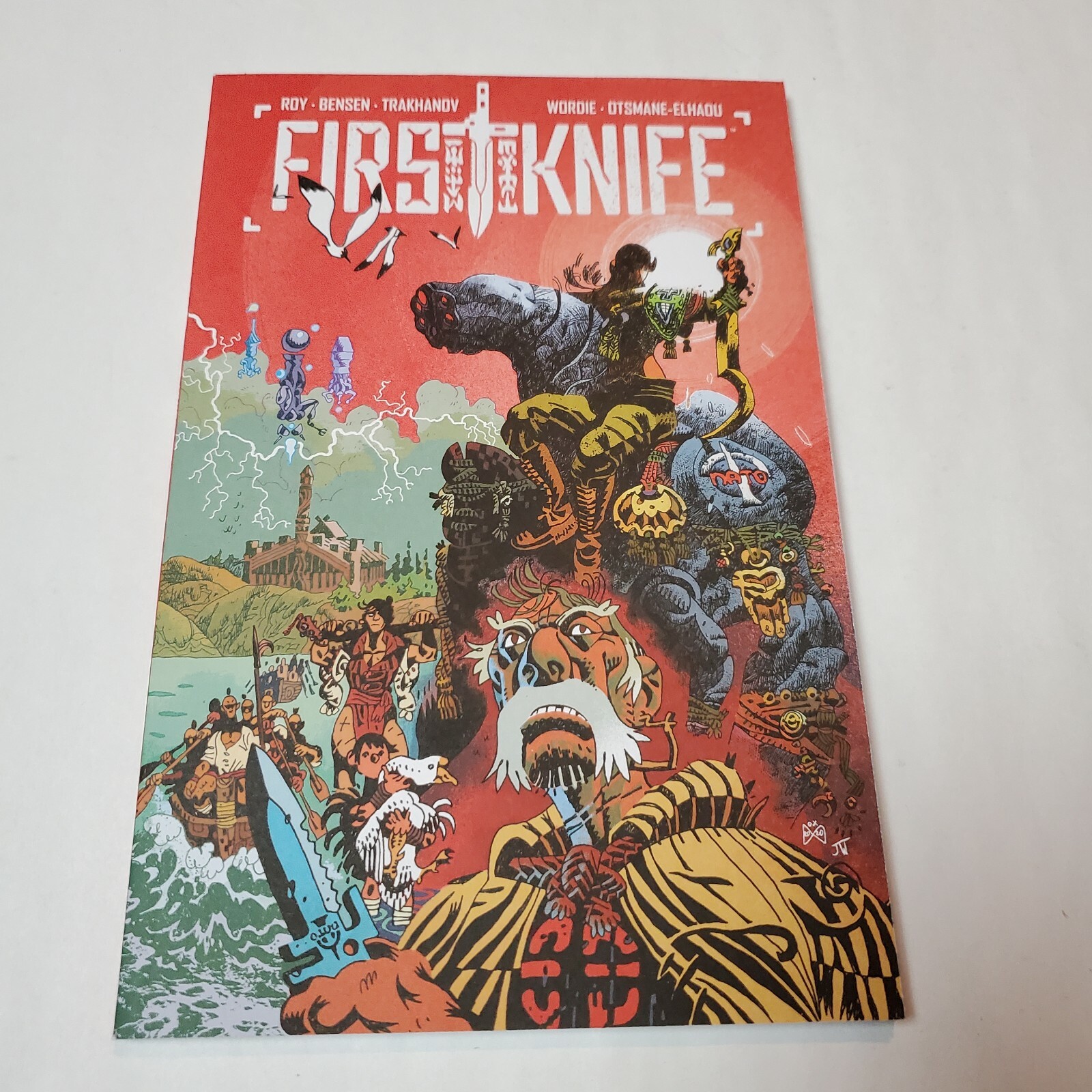 First Knife TPB Volume 1 Softcover Graphic Novel Comic Book Post Apocalypse 1-5