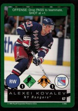 Alexei Kovalev 1995-96 Playoff One on One Challenge #67 New York Rangers