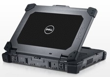 3D CARBON FIBER Vinyl Lid Skin Cover Decal fits Dell Latitude E6420 XFR Laptop